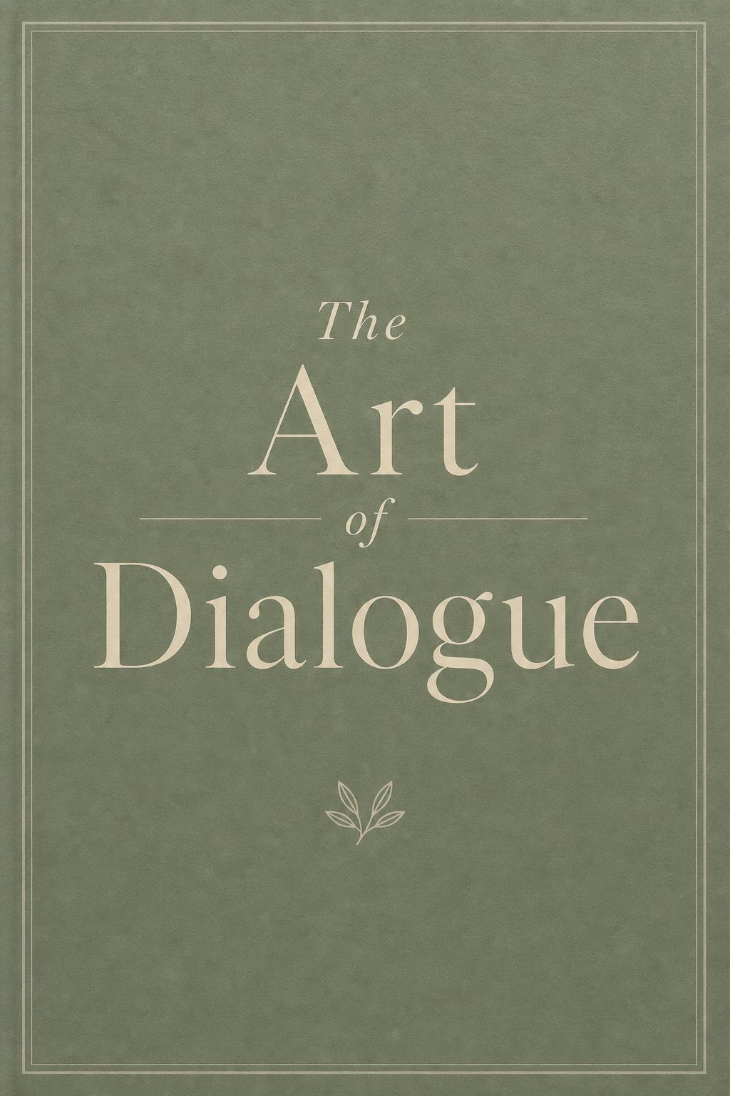 The Art of Dialogue — cover